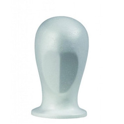 Pruikenhoofd zonder gezicht wit 29cm Td00020001 Pruikenhoofd zonder gezicht wit 29cm Td00020001