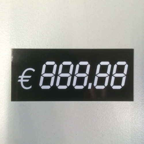 Digitaal kaartje 60x26mm 10st 
