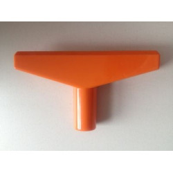 T-stuk oranje 9cm Td12015105 T-stuk oranje 9cm Td12015105