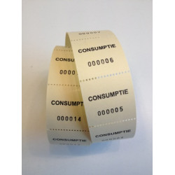 Consumptiebonnen op rol geel 500/rolTd35990023 Consumptiebonnen op rol geel 500/rolTd35990023