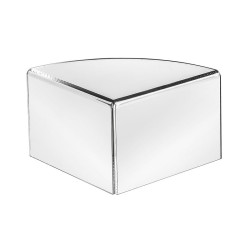 Hoekmodel met ronding 15x15x10cm 