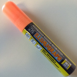ZIG Illumigraph PMA-720 krijtstift breed oranje 