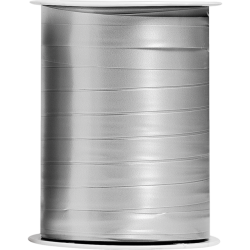 Krullint poly zilver 10mm x 250m Krullint poly zilver 10mm x 250m