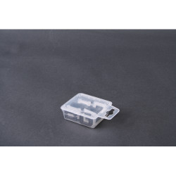 Blisterdoosje transparant 64x55x24mm Blisterdoosje transparant 64x55x24mm