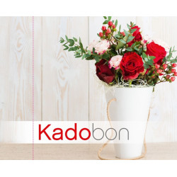 Cadeaubon bedrukt bloemen 25st Td21130029 Cadeaubon bedrukt bloemen 25st Td21130029