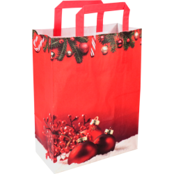 Papieren tas Kerst 22/10x29cm 50st Tpk773318 Papieren tas Kerst 22/10x29cm 50st Tpk773318