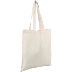 Draagtas katoen naturel 38x42cm 10st Draagtas katoen naturel 38x42cm 10st