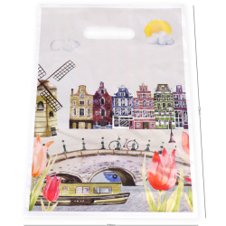Tas Holland Tulp gerycycled 50my 20x30cm 200st Tas Holland Tulp gerycycled 50my 20x30cm 200st