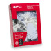 Apli hangetiket met koord 28x43mm 500st Apli hangetiket met koord 28x43mm 500st