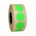 Prijssticker Ø17mm fluor groen 1000/rol Prijssticker Ø17mm fluor groen 1000/rol