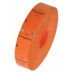 Ticketrol oranje 30x65mm 1000st Td35990039 Ticketrol oranje 30x65mm 1000st Td35990039