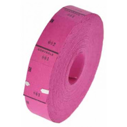 Ticketrol fuchsia-roze 30x65mm 1000st Td35990036 Ticketrol fuchsia-roze 30x65mm 1000st Td35990036