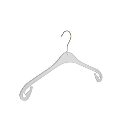 Kunststof kledinghanger wit 47cm NA47wit-L Kunststof kledinghanger wit 47cm NA47wit-L