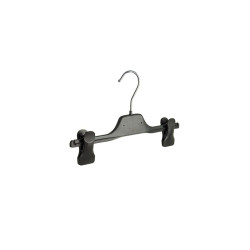 Kunststof knijphanger zwart 24cm 200st 