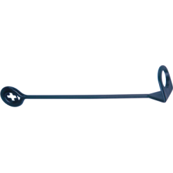 Koppelstuk 10cm zwart 100st Koppelstuk 10cm zwart 100st