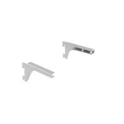 Glasschapdragers grijs/alu Tms10500-00005 Glasschapdragers grijs/alu Tms10500-00005