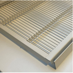 Draadschap 100x37cm wit Tm41640 Draadschap 100x37cm wit Tm41640