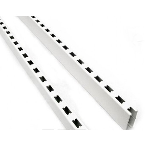 Stijl staander 211x6cm wit