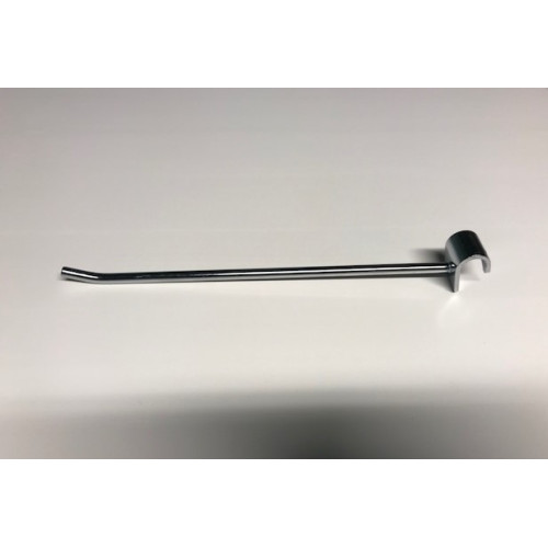 Rechte haak 25cm chroom Rechte haak 25cm chroom