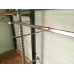 Rechte haak 25cm chroom Rechte haak 25cm chroom