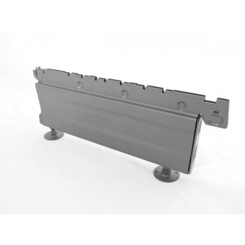 Voet 30x16cm alu/grijs