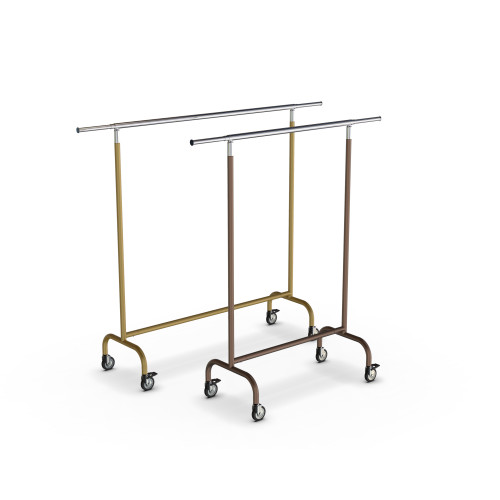 Kledingrek B150 x H165cm goud Kledingrek B150 x H165cm goud