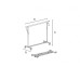 Kledingrek 150 x H118-190cm Kledingrek 150 x H118-190cm