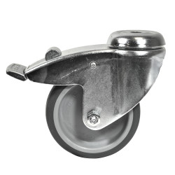 Wiel geremd 7.5cm Wiel geremd 7.5cm
