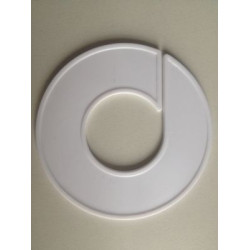 Maatring 9cm wit onbedrukt Maatring 9cm wit onbedrukt