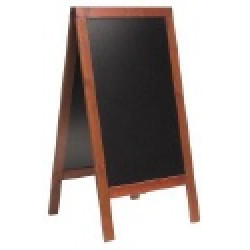 Krijtstoepbord Mahonie 70x150cm Td08080523-5 Krijtstoepbord Mahonie 70x150cm Td08080523-5