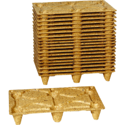 Houtvezel pallet 80x60x12cm T03930p Houtvezel pallet 80x60x12cm T03930p