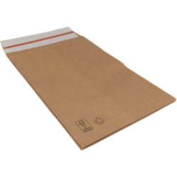 Verzendzak papier met retourstrip 20x30x5cm 100st Tpk923330 Verzendzak papier met retourstrip 20x30x5cm 100st Tpk923330