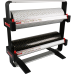 Papierrolhouder aluminium 50cm dubbel 
