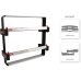 Papierrolhouder aluminium 50cm dubbel 