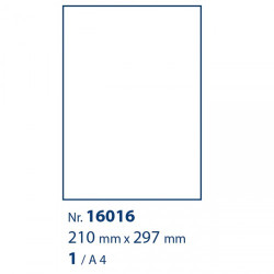 Acropaq etiketten A4 210x297mm 100vel à 1st Tac16016 Acropaq etiketten A4 210x297mm 100vel à 1st Tac16016