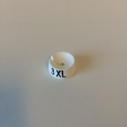 MB maatdopje wit 3XL