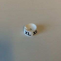MB maatdopje wit XL