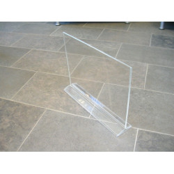 Menu-standaard acryl A4 liggend Td142430211 Menu-standaard acryl A4 liggend Td142430211
