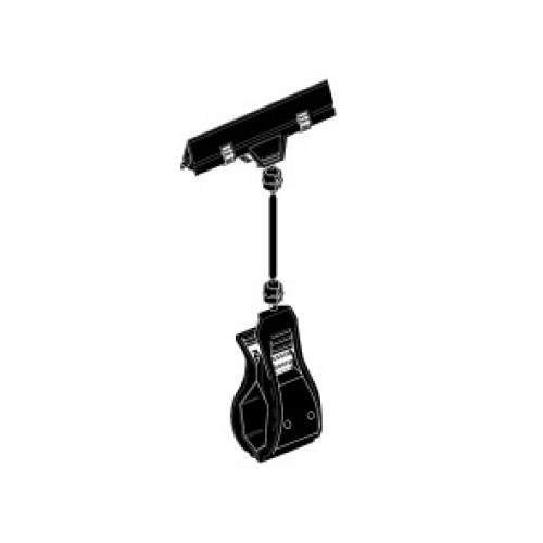 Pop-clip L kaarthouder groot zwart Td143021025 Pop-clip L kaarthouder groot zwart Td143021025