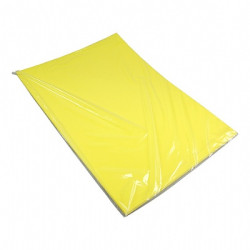 Fluor karton 48x68cm geel 10st Fluor karton 48x68cm geel 10st