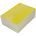 Prijskaart geel 8x12cm 100st Prijskaart geel 8x12cm 100st