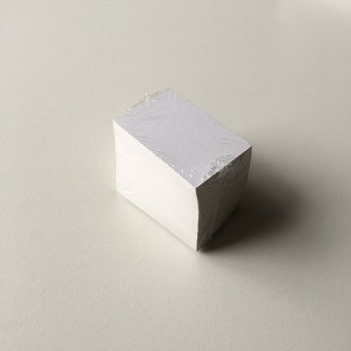 Prijskaart wit 6x8cm 100st 