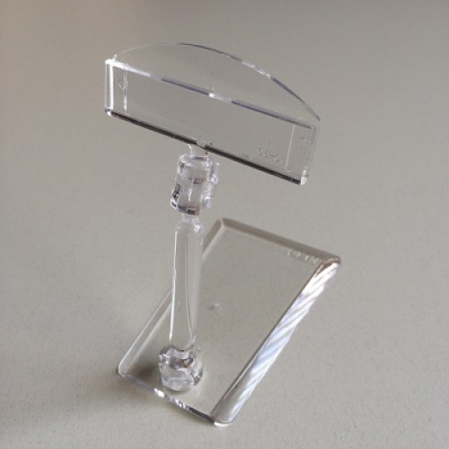 Pop-clip kaarthouder 5cm hoog met voet Td14302205 Pop-clip kaarthouder 5cm hoog met voet Td14302205