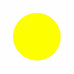 Prijssticker Ø35mm fluor geel 2000/rol Prijssticker Ø35mm fluor geel 2000/rol