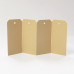 Manilla-labels (nr 0) 25x50mm 1000st