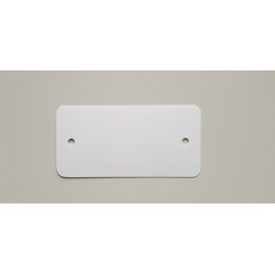 PVC-labels 54x108mm wit 2 gaten 1000st PVC-labels 54x108mm wit 2 gaten 1000st