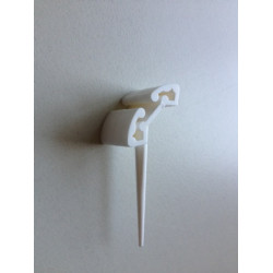 Prijspen kunststof 5cm wit 10st Td13020713 Prijspen kunststof 5cm wit 10st Td13020713