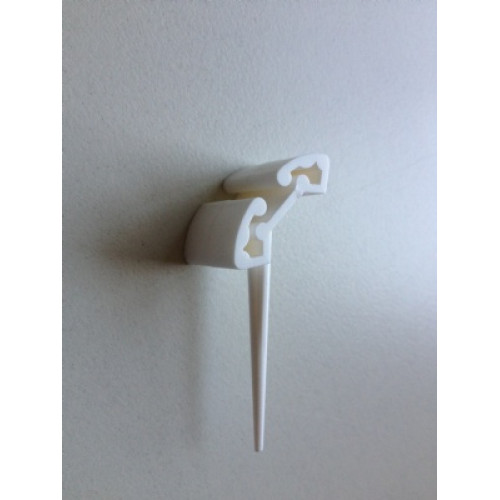 Prijspen kunststof 5cm wit 10st Td13020713 Prijspen kunststof 5cm wit 10st Td13020713
