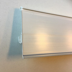 Scanprofiel/prijsstrip 100cm wit Tego Scanprofiel/prijsstrip 100cm wit Tego