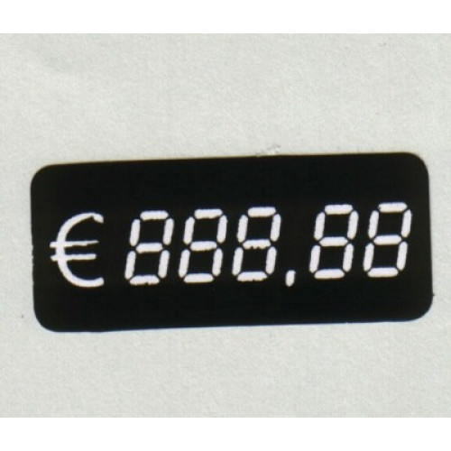 Digitaal kaartje 38x16mm 500 op rol